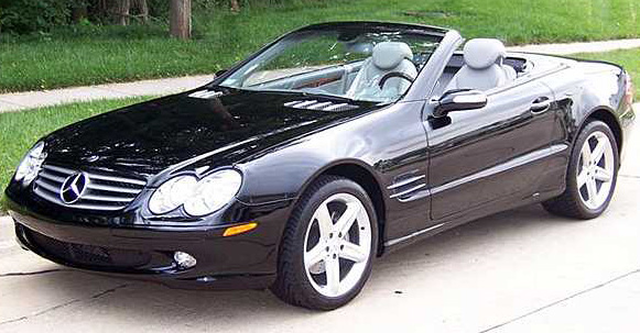 Jeff's Mercedes 500 SL Convertible Matthews NC